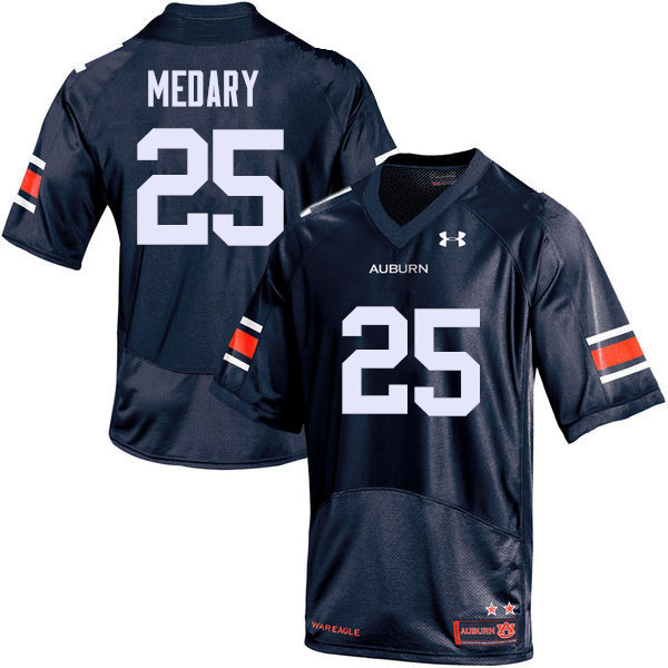 Auburn Tigers Men's Alex Medary #25 Navy Under Armour Stitched College NCAA Authentic Football Jersey UAG7174YW